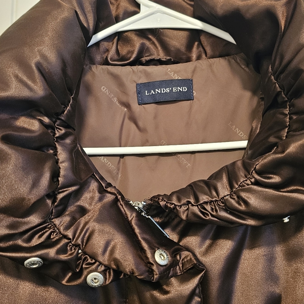 Lands End Puffer Coat